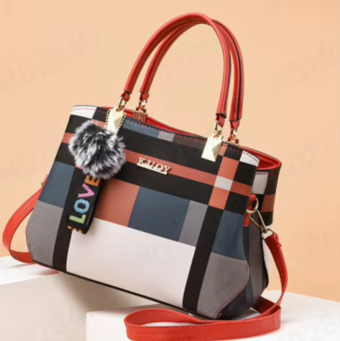 Bolsa feminina crossbody de um ombro